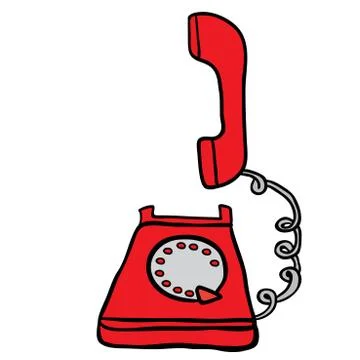Telephone Stock Illustration