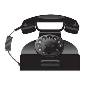 Telephone Stock Illustration