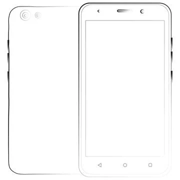 Telephone Stock Illustration