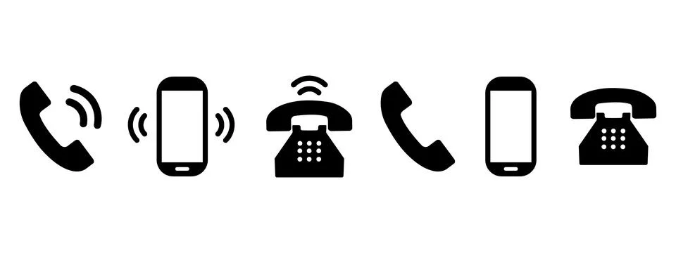 Telephone Illustrazione stock
