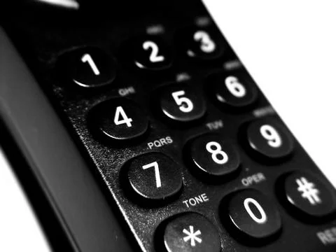 Telephone keypad Stock Photos