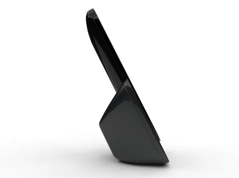 Telephone Left Side View Stock Illustration