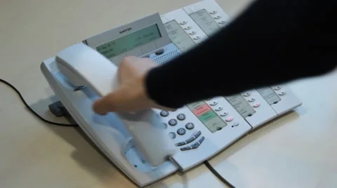 Telephone operator Stock Footage 49911332