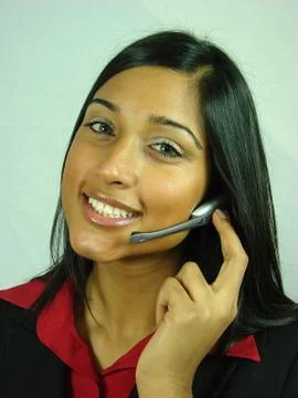Telephone Operator Foto stock