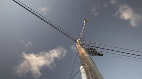 Telephone Pole Stockbeeldmateriaal 167981984