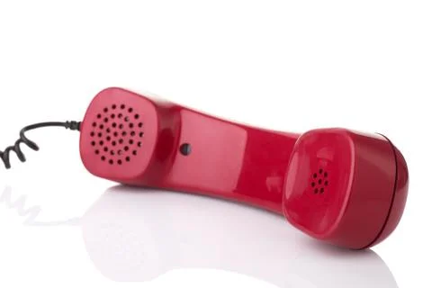 Telephone receiver Stock Photos