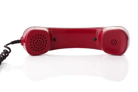 Telephone receiver Stock Photos
