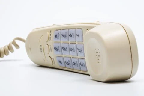 Telephone receiver Foto stock