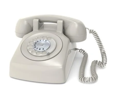 Telephone, Retro. Stock Illustration