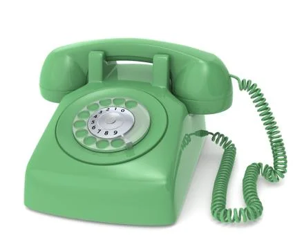 Telephone, Retro. Stock Illustration