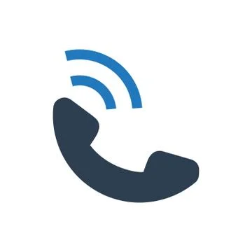 Telephone Ringing Icon Illustrazione stock