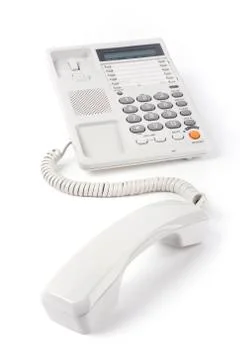 The telephone set Stock Photos