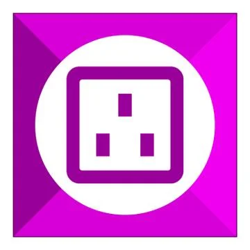 Telephone socket Stock Illustration