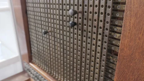 Telephone Switchboard Stock Footage 242328323