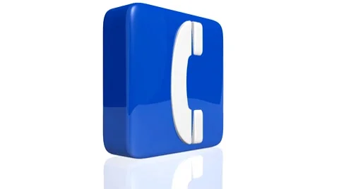 Telephone symbol Video stock 8676805