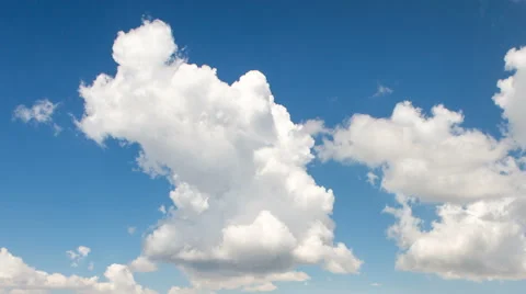 Telephoto clouds time lapse Stock Footage 64959125