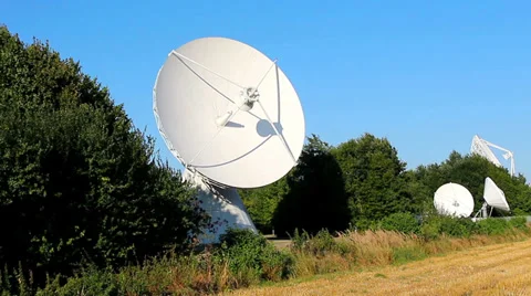 Telescope dishes HD Stock Footage 30290998