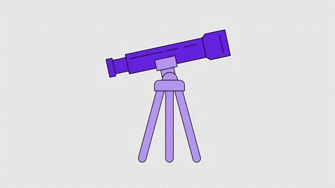 Telescope Vídeo Stock 335486644