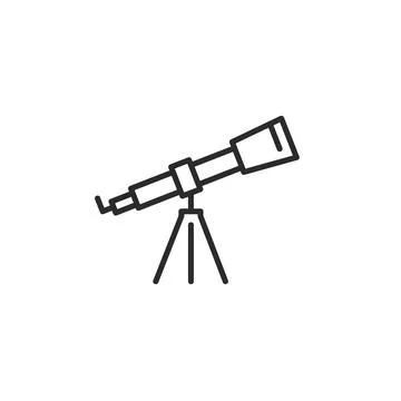 Telescope Icon Stock Illustration