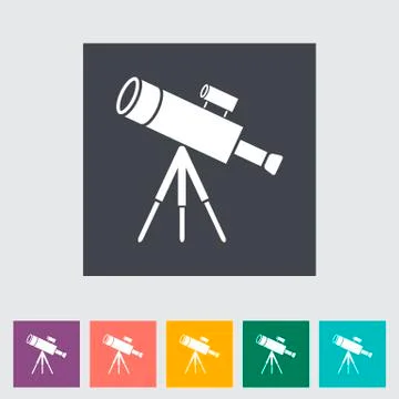 Telescope Stock Illustration