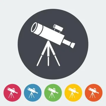 Telescope Stock Illustration