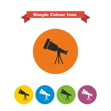 Telescope 스톡 일러스트