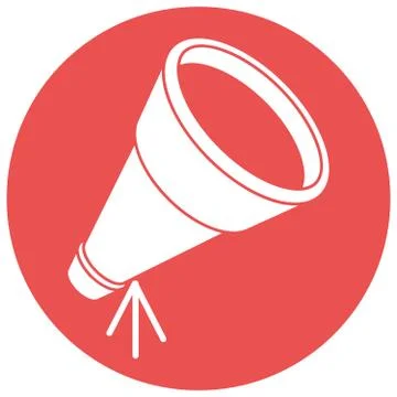 Telescope Stock Illustration