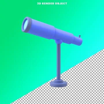 Telescope Stock Illustration