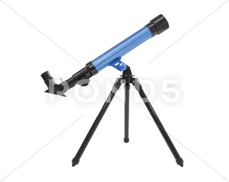 Telescope isolated Stock Photos