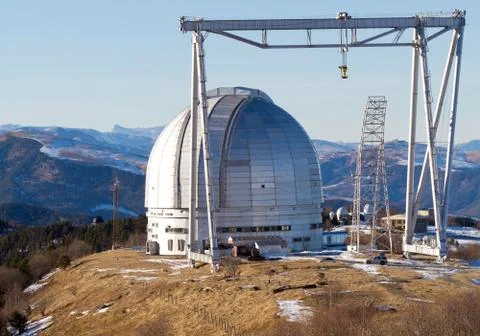 Telescope mountains Stock Photos