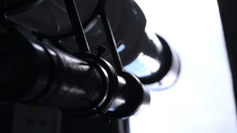 Telescope at the Observatory Stock Footage 88206343