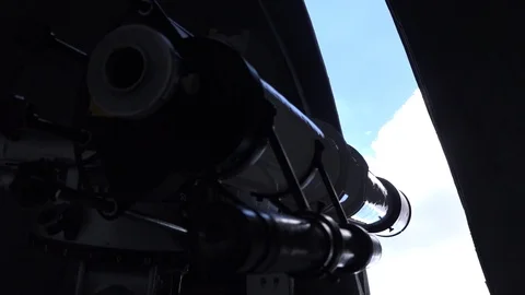 Telescope at the Observatory Stock Footage 88206357