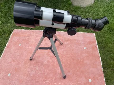 Telescope for observing deep space Stock Photos