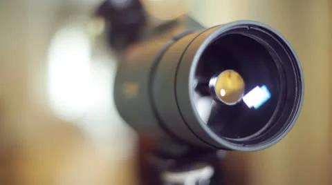Telescope optics optical instrument 1 Stock Footage 23032994