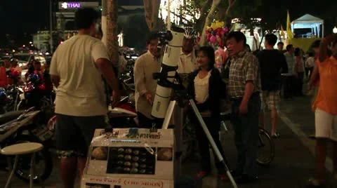 Telescope service 스톡 동영상 10216649