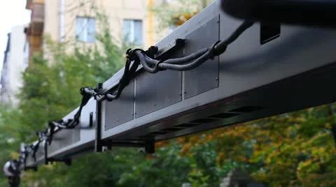 Telescopic arm Stock Footage 11853069