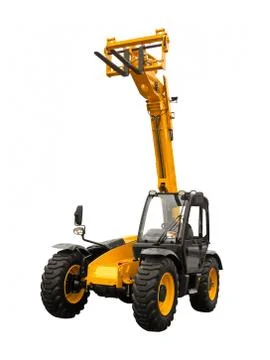 Telescopic handler 写真素材