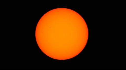 Telescopic view Sun Stock Footage 67238479
