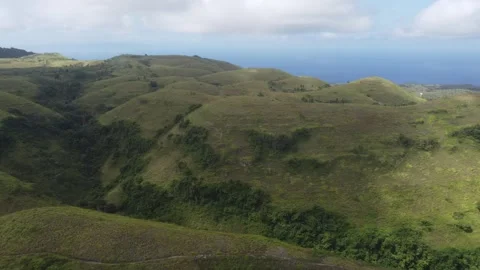 Teletubbies Hill orbit Stock Footage 329893522