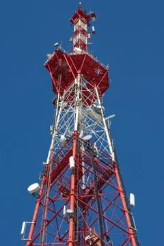 Television antenna Stock Photos