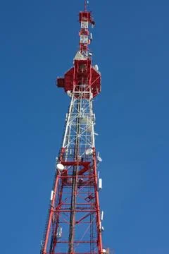Television antenna Stock Photos