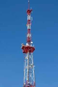 Television antenna Stock Photos