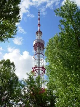 Television antenna Foto stock