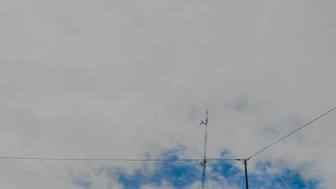 Television antenna Stock Photos