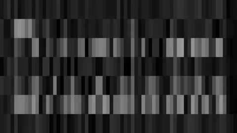 Television broadcast glitch interference off air Stock Footage 201951766
