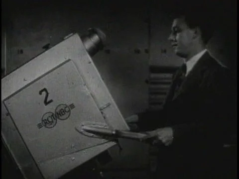 A television camera is opened and an iconoscope is explained in an animation Stock Footage 75278300