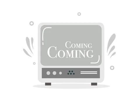 Television day vector background design for tv Illustrazione stock