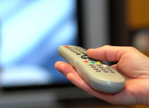 Television driver. 스톡 사진