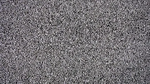 Television grainy noise effect Video stock 99659883