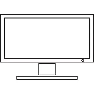 Television イラスト素材